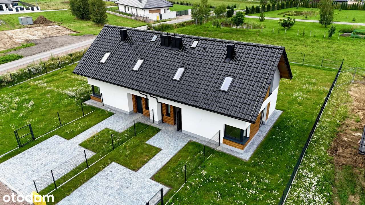 Nowoczesne bliźniaki w Krzyszkowicach - bez prowizji i podatku PCC - Pełny obrazek: 4/18