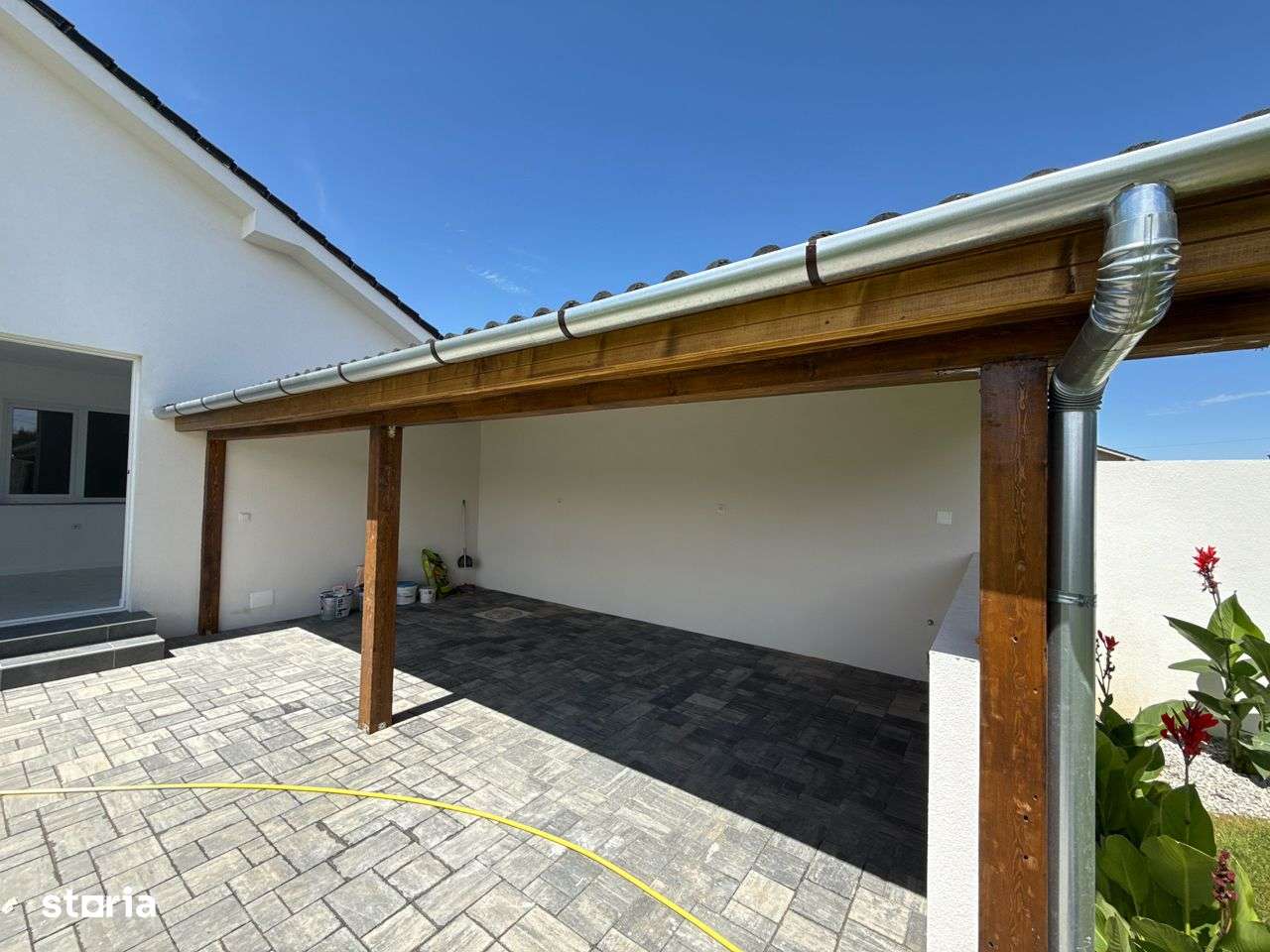 Casa noua intabulata, finisata,s.c.140mp, teren 500 în Santandrei, Gaz-6