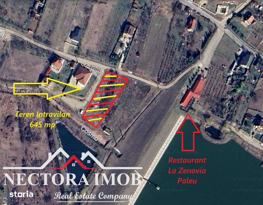 Teren INTRAVILAN langa Restaurant La Zenovia/Lac Paleu,645mp+Utilitati - Imagine principală: 2/3