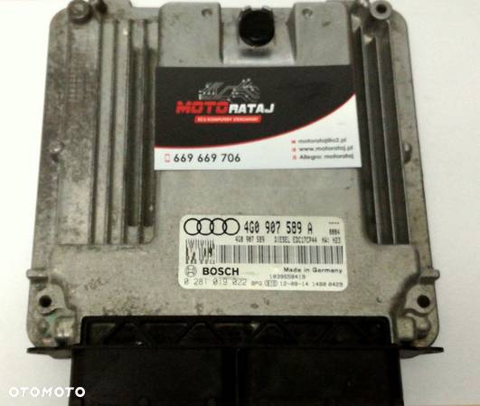 KOMPUTERAUDI A6 4G0907589A 0281019022 EDC17CP44 - 1