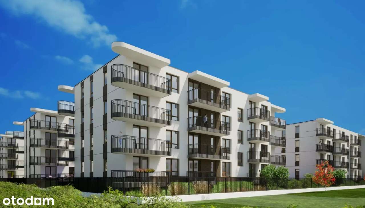 Nowoczesne osiedle w Zamieniu – ogródek, balkon, garaż!-2