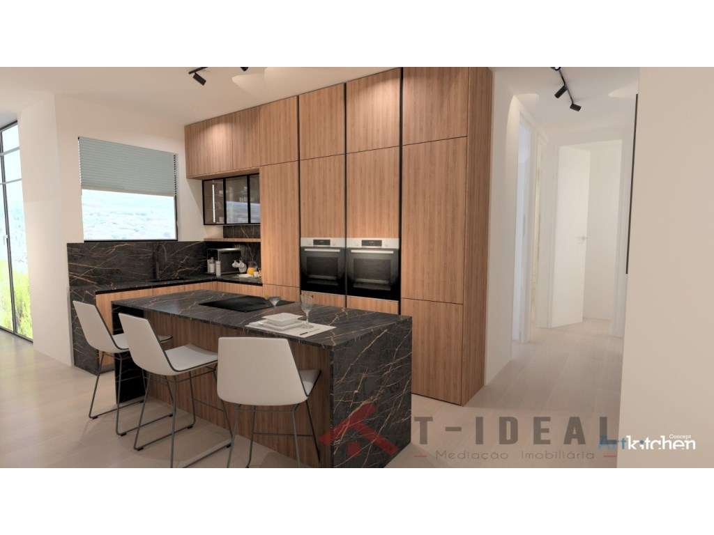 Apartamento T1 novo no centro da Lourinhã-10