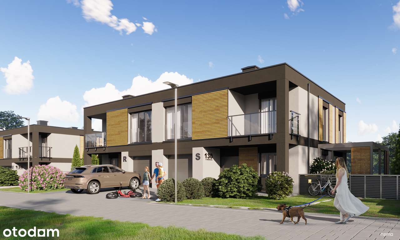 DOM w zabudowie bliźniaczej, na kameralnym osiedlu -  Sławinkowska - Pełny obrazek: 2/9