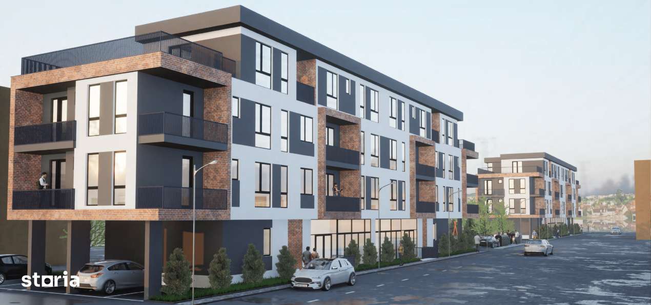 Apartament 1 camere, 33,3mp, semifinisat, zona Cetatii, Floresti - Imagine principală: 3/5