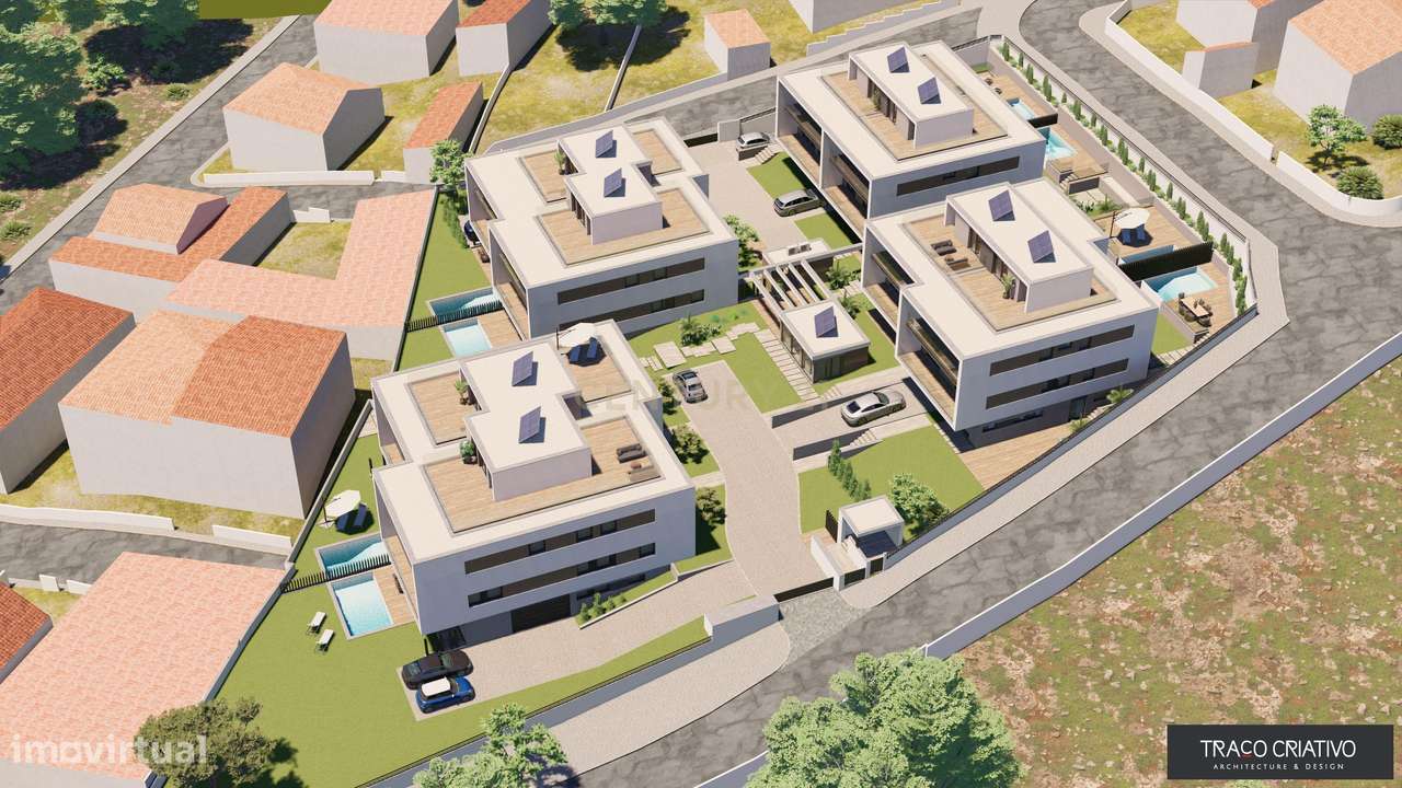 Terreno para Construção de 8 Moradias de Luxo com Projeto Aprovado - Grande imagem: 3/3