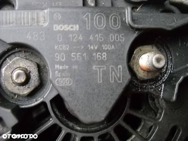 ASTRA G ZAFIRA 2.0 DTI ALTERNATOR 0124415005 100A - 2