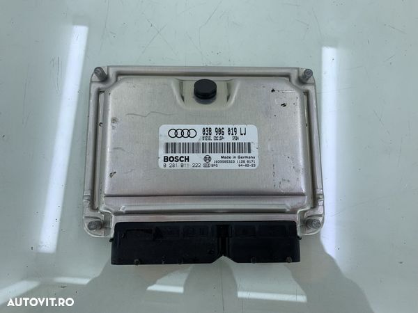 Calculator motor ECU Audi A4 B6 AVF / AWX EU3 2001-2004  038906019LJ / 0281011222 - 1