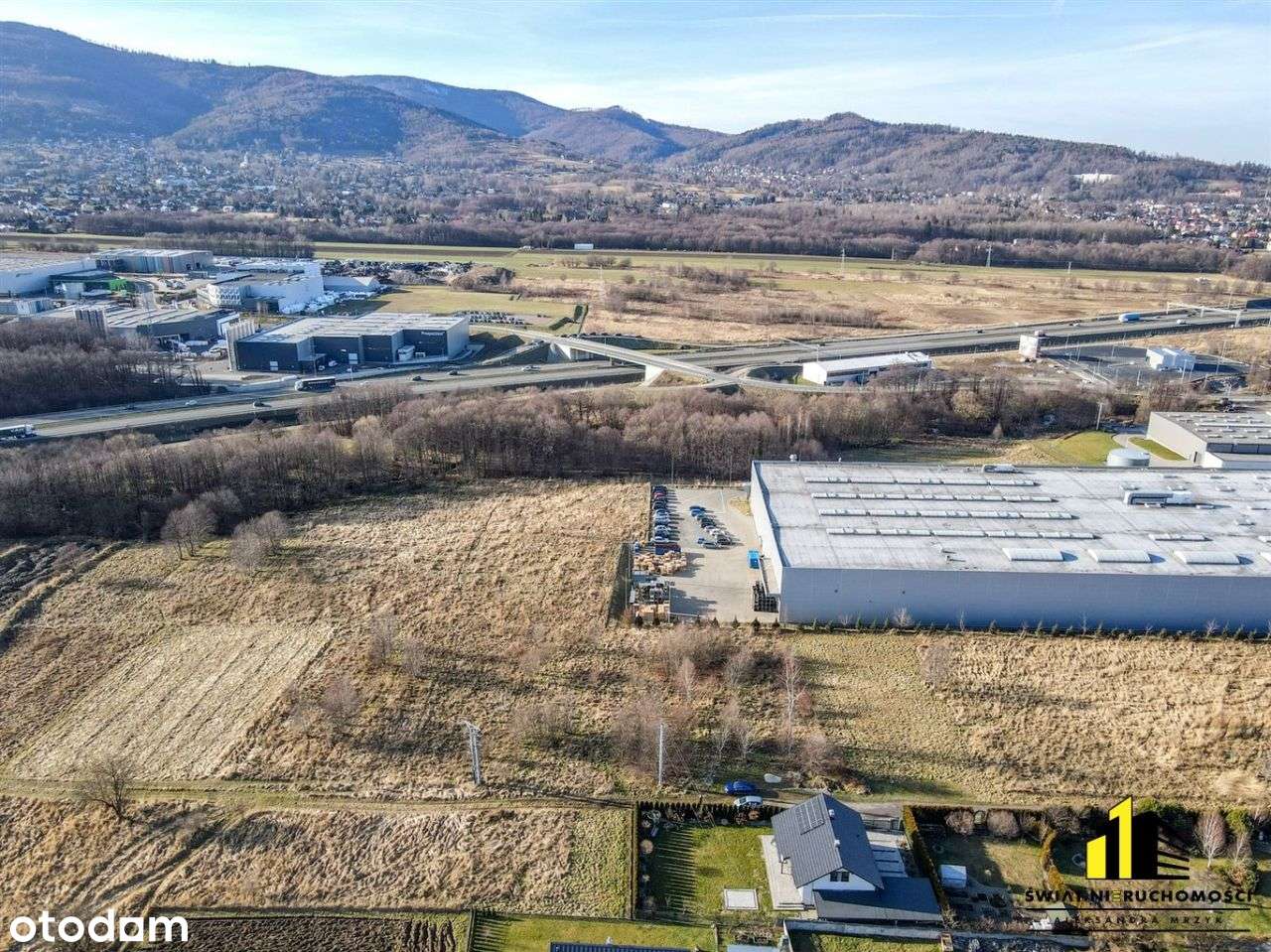 Malownicza działka budowlana z możliwością usług! - Pełny obrazek: 4/8