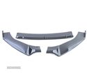 SPOILER LIP FRONTAL PARA VOLKSWAGEN VW GOLF 7 13-20 PRETO BRILHANTE - 2