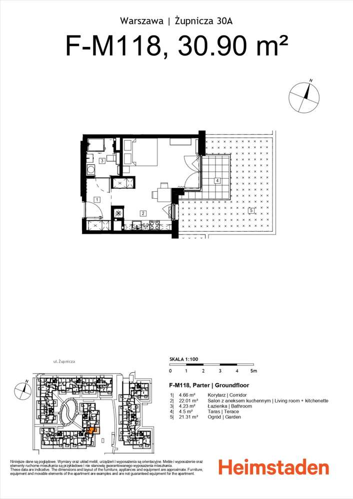 Prowizja 0% I Studio z ogródkiem 25m2 na Kamionku-9
