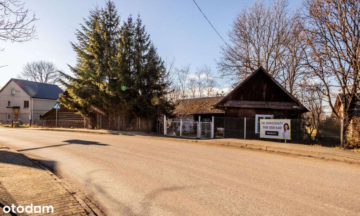 Drewniany dom ze stodołą w Krzeczowie - 5 min A4-11