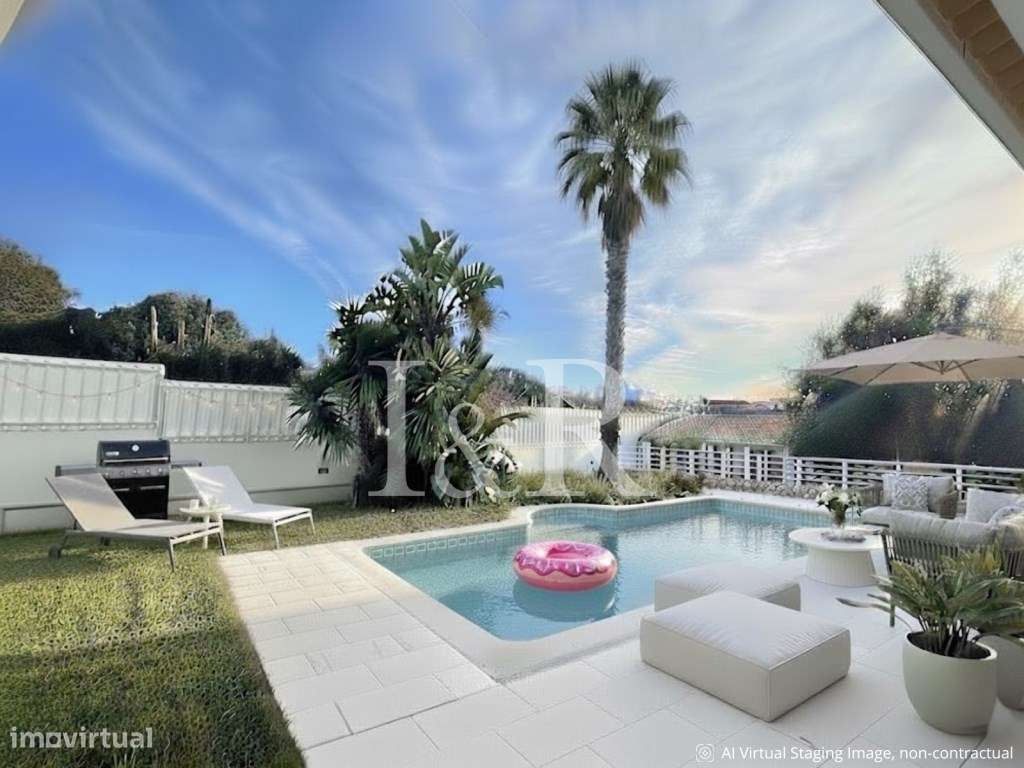 Moradia T3+2 com jardim e piscina perto do Meco, Sesimbra - Grande imagem: 2/25