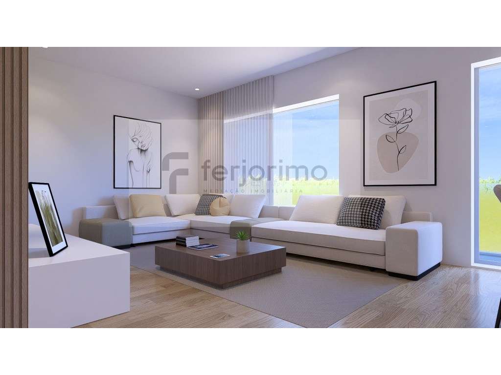 Andar Moradia Tipo T1 com moveis de cozinha, roupeiros forrados e d...-9