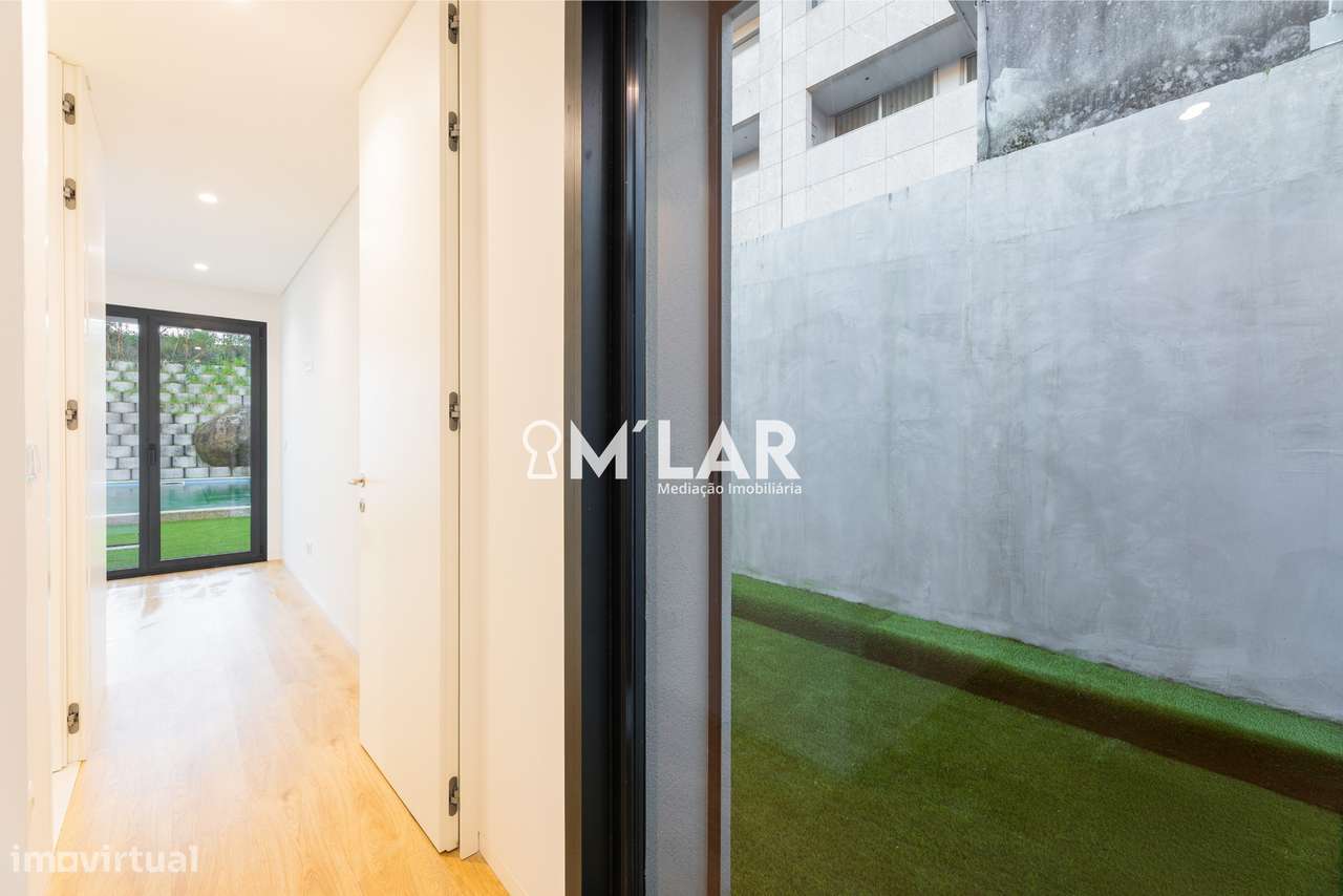 Apartamento T3 com piscina, Novo, no Centro de Vila Verde-28