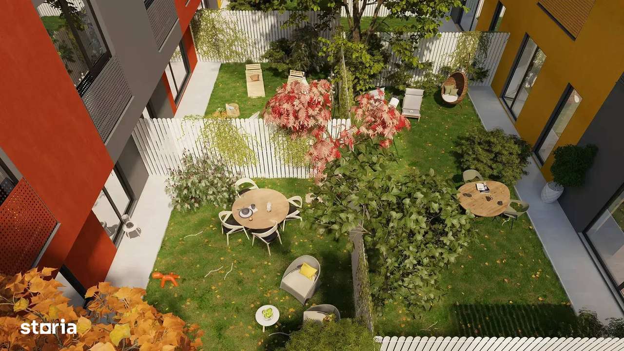 Casă tip duplex cu 2 camere și grădină Pipera-0