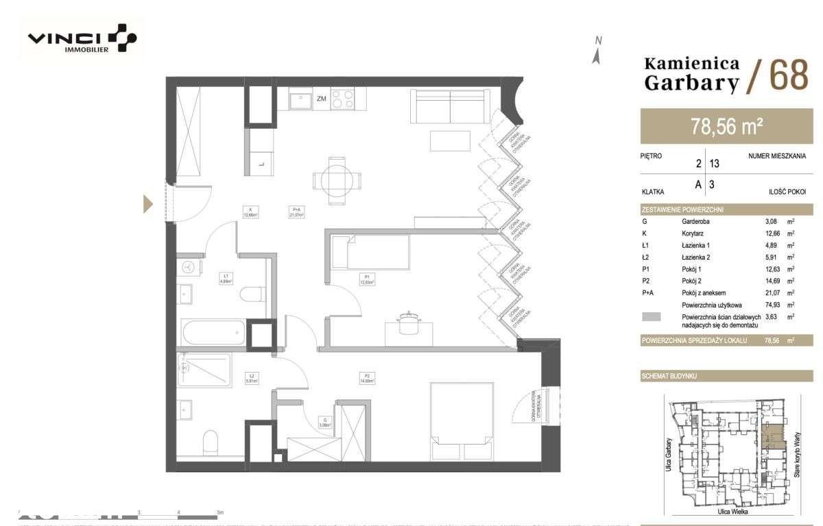 Kamienica Garbary 68 - Pełny obrazek: 2/8