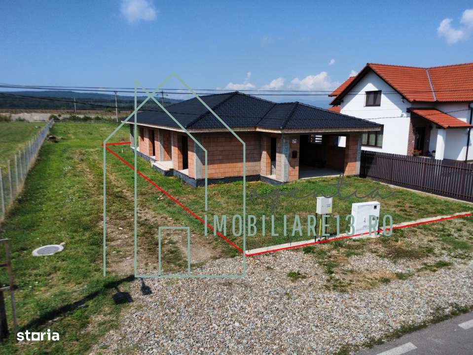 Casa noua de vanzare, 3 dormitoare, pe un nivel, Petresti, Sebes, Alba-0