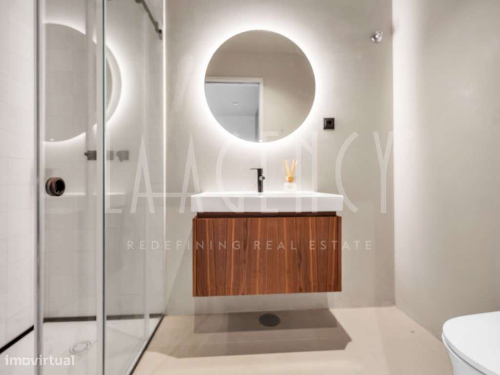 Estúdio T0 Totalmente Equipado e Mobilado-11