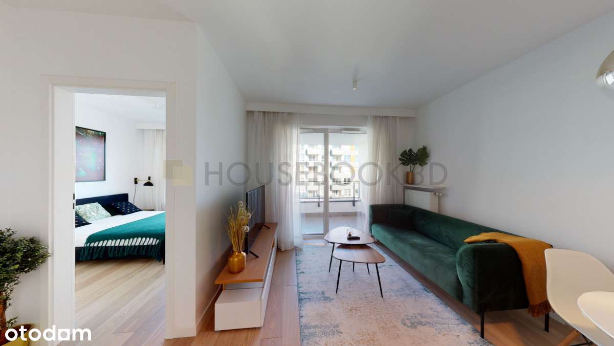 2 pokoje przy centrum biznesowym Mokotowa-2