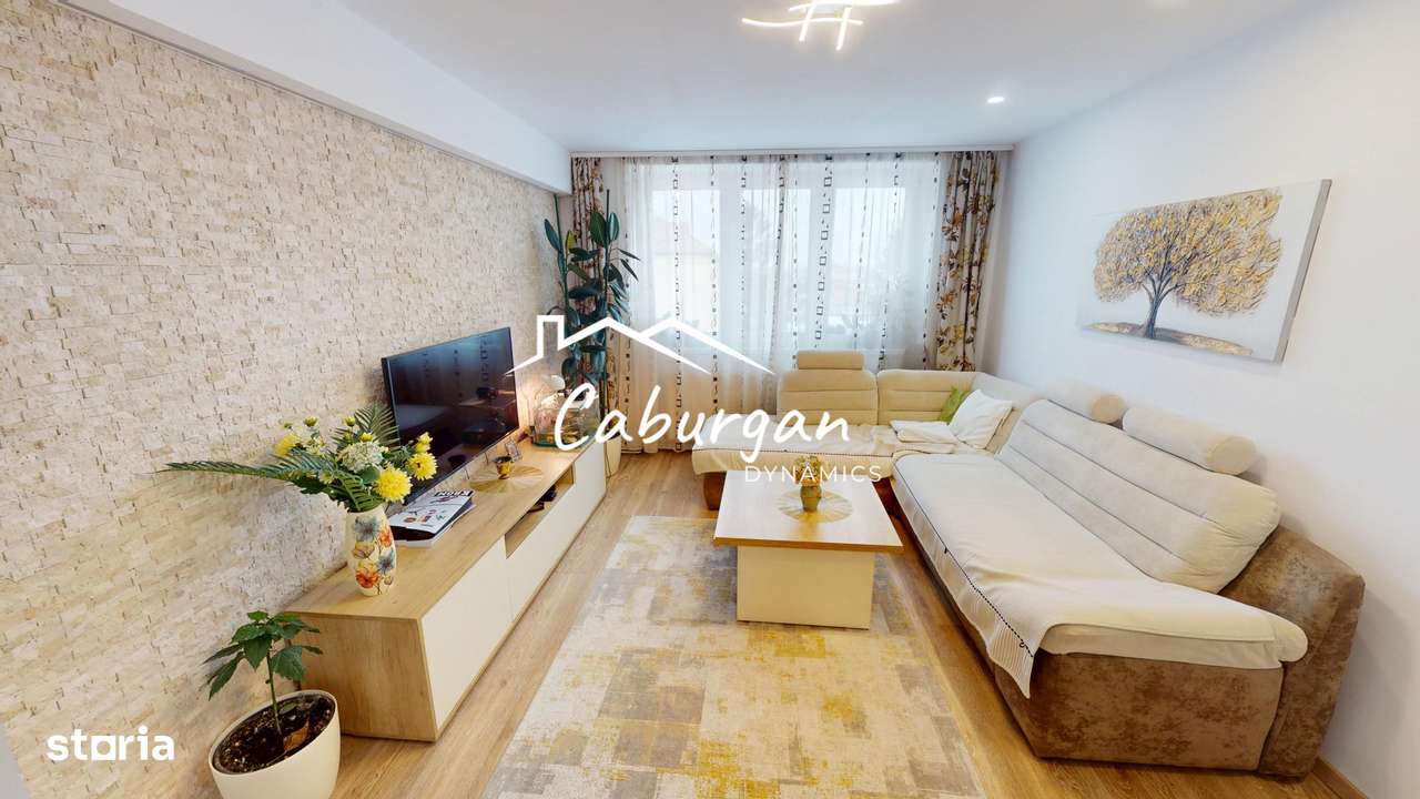 Apartament cu 3 camere, 63mp utili, mobilat si utilat, zona Rahovei-3