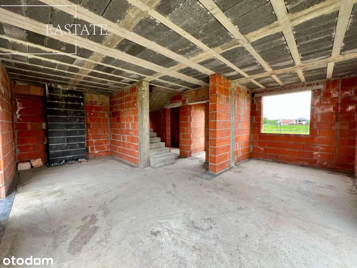 Bliźniaki w stanie surowym otwartym/działka 500 m2 - Pełny obrazek: 4/20