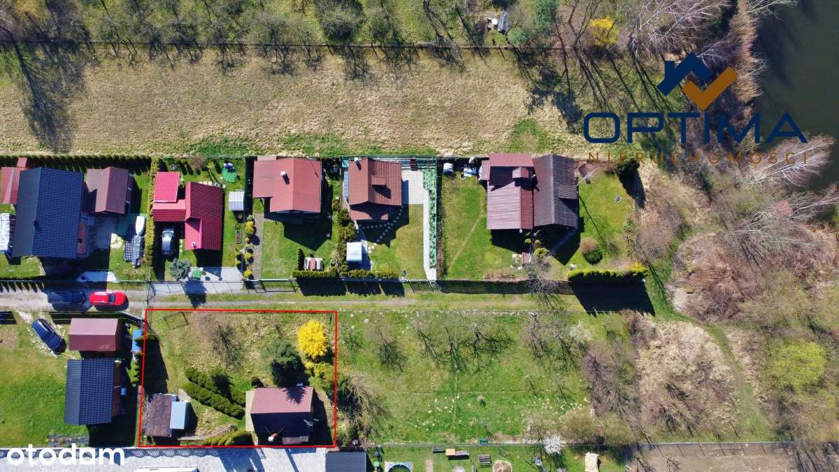 Domek w Olzie nad wodą - duża działka.-15