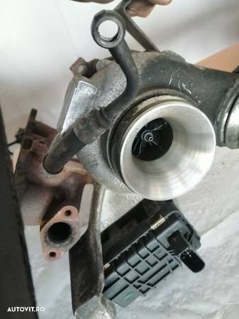 turbina turbo turbosuflanta bmw seria 1 e81 e87 2.0 d cod n47d20a bmw seria 3 e90 e91 2.0d n47d20a - 3