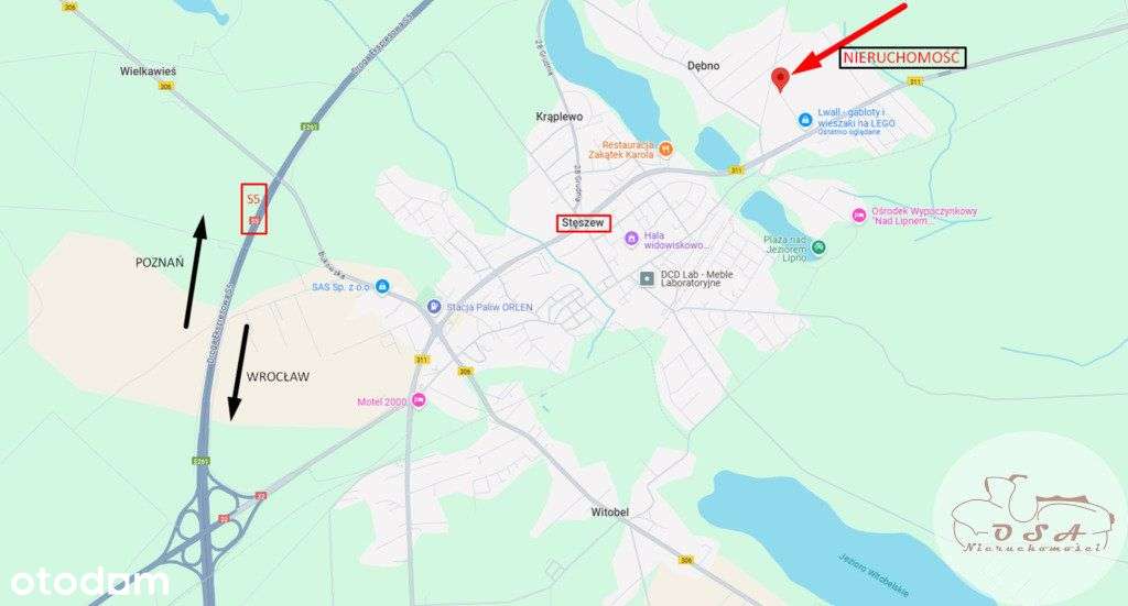 Działka z Mpzp 0,8 ha Dębienko k. Stęszewa-16