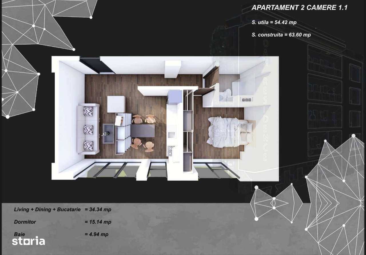 Apartament 2 camere zona Tomis Plus - Imagine principală: 5/5