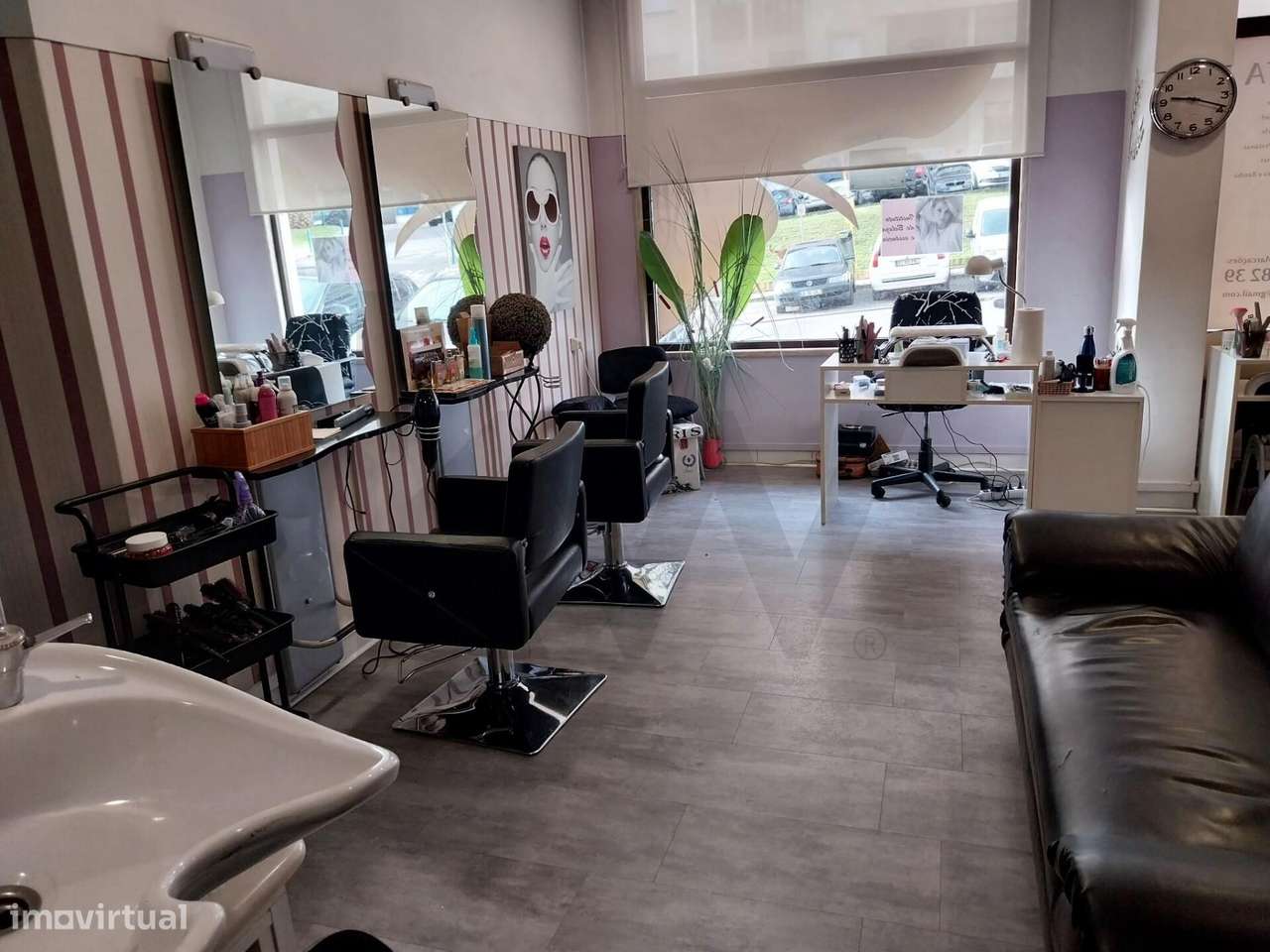 Loja / Salão de Cabeleireiro e Estética Totalmente Equipado - Grande imagem: 2/8