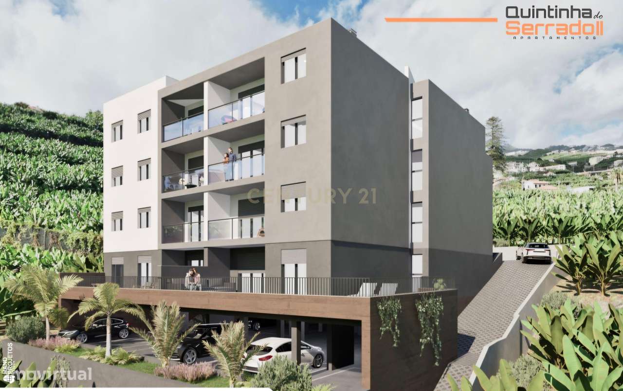 Moderno Apartamento T2 em Câmara de Lobos, Ilha da Madeira - Grande imagem: 2/7