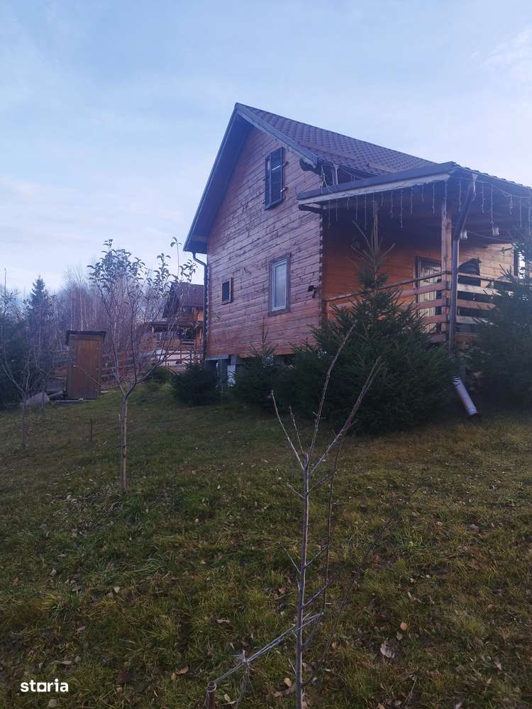 Cabana lemn cu 1000 mp teren MĂRIȘEL zonă de cabane-2