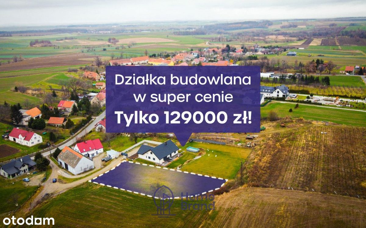 * Duża działka budowlana, w super cenie *