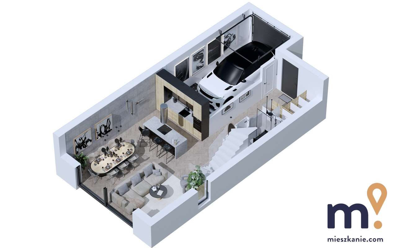 Bliźniak z garażem i ogrodem | DĘBNIKI- Skotniki-14