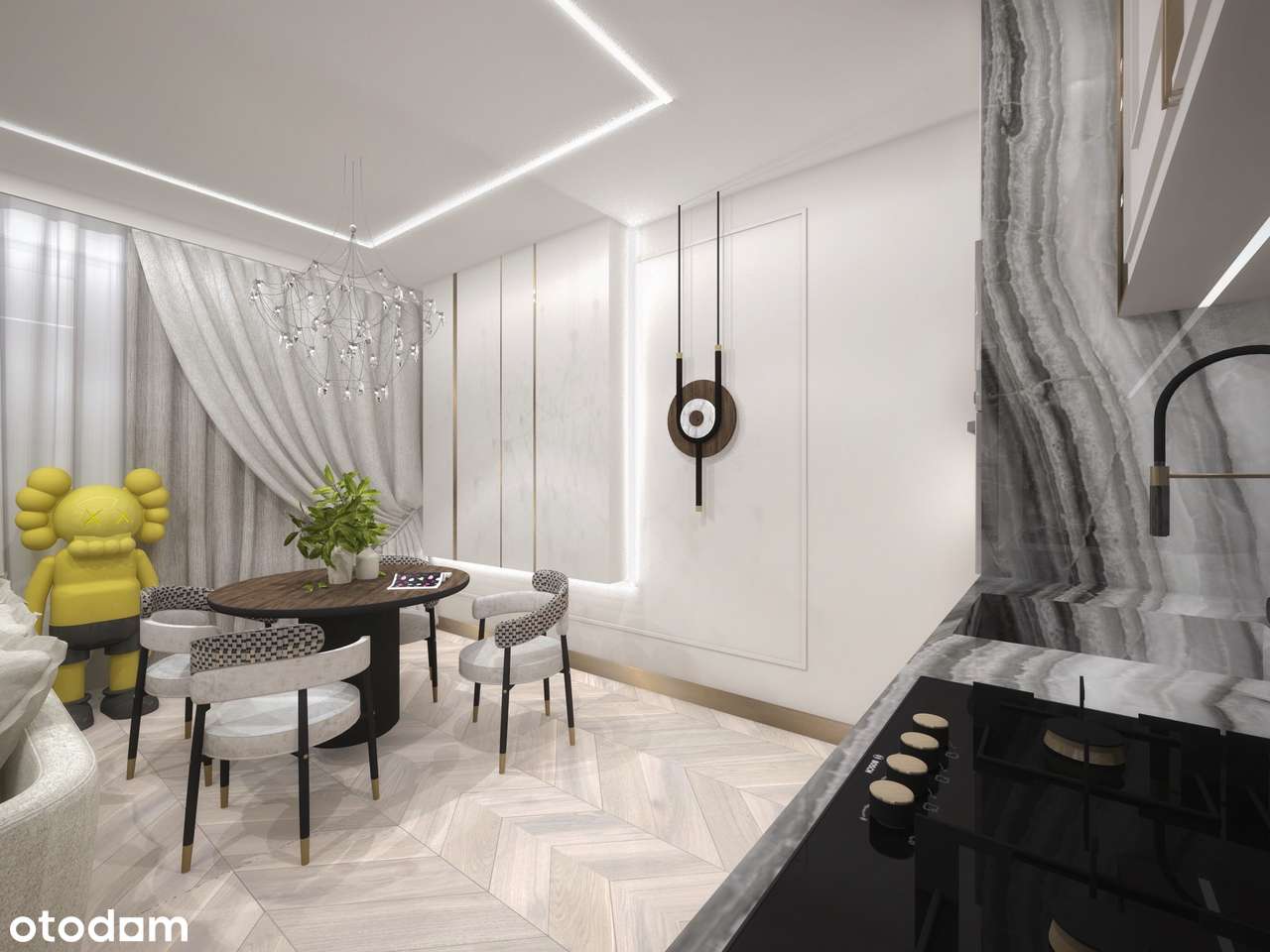 Mieszkanie M119 | 45,90 m² | 1 pokój | Tarnobrzeg, ul. Świętej Barbary