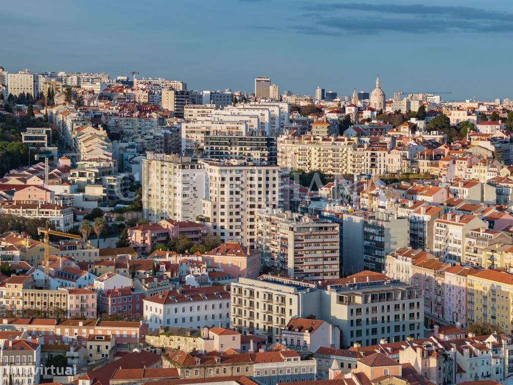 Apartamento T3 duplex com terraço em novo empreendimento na Estrela - Grande imagem: 2/74