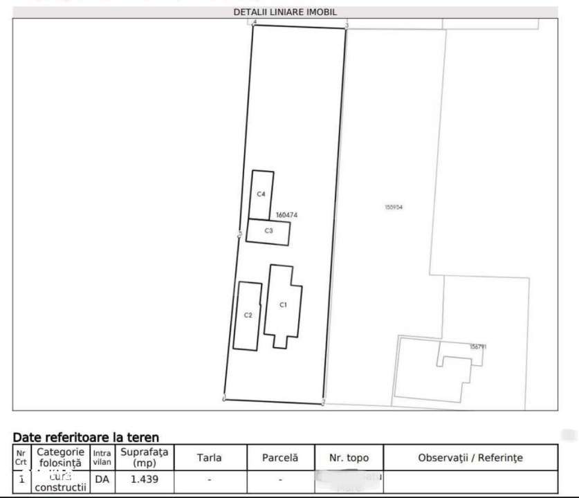 Teren + casa de vanzare, 1.439 mp, zona Periferie - Imagine principală: 5/5