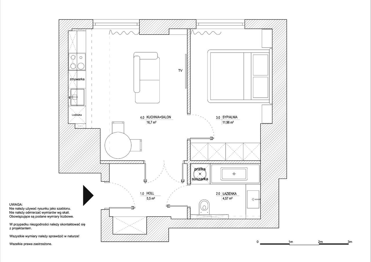 Na sprzedaż 2-pok z klimatyzacją, Śródmieście, Al. Wyzwolenia-12