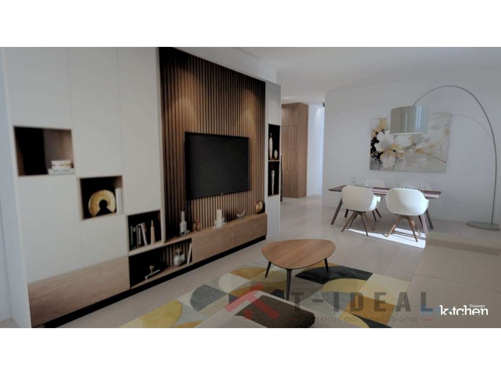 Apartamento T1 novo no centro da Lourinhã - Grande imagem: 2/11