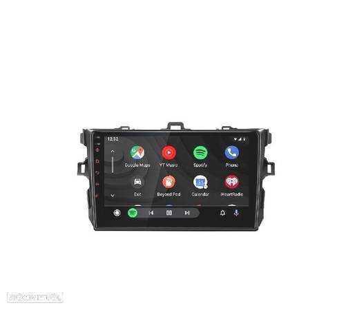 AUTO RADIO GPS ANDROID 10 PARA TOYOTA COROLLA 07-13 - 1