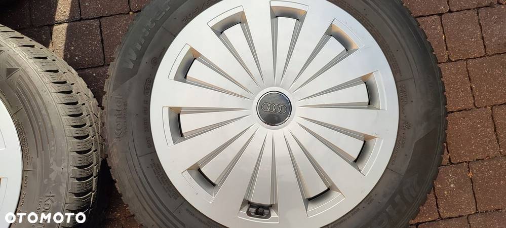 Felgi aluminiowe  Kołpaki Oryg Audi A4 B8 B9 16cali 5x112 Et35 Ø66,5mm Bdb - 5