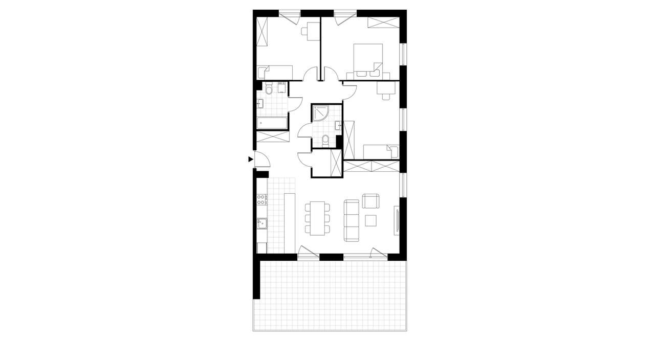 Fokus Bielany  | mieszkanie 4-pok. | 13 - Pełny obrazek: 4/8