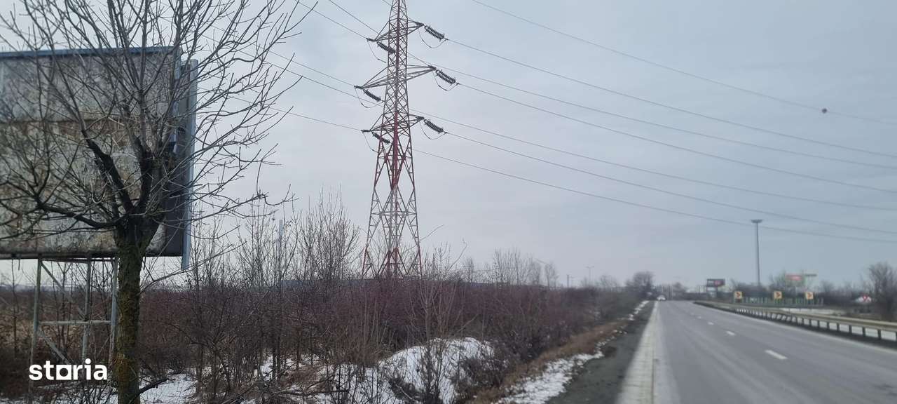 Vand 60 000 mp teren c-c, intravilan, langa Metro, Pitesti DN 65 b-4