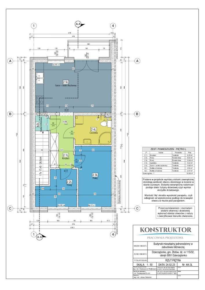 Nowe mieszkanie, 3 pok, 1 piętro, ogród, 2x parking. - Pełny obrazek: 5/19