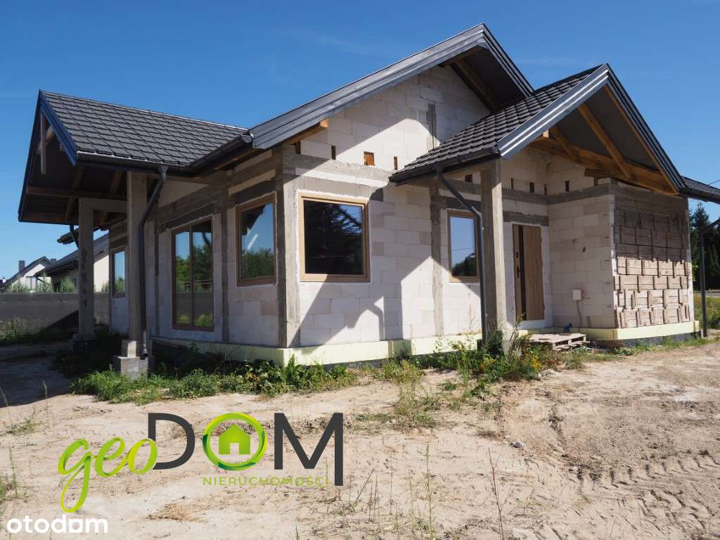 Dom w budowie 82m2 + taras na działce 997 m2 Chełm