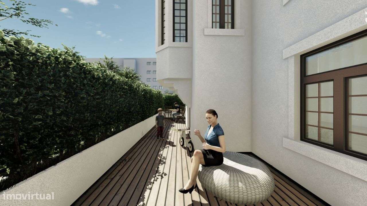 T1 Novo c/ Terraço em Matosinhos - Grande imagem: 1/23