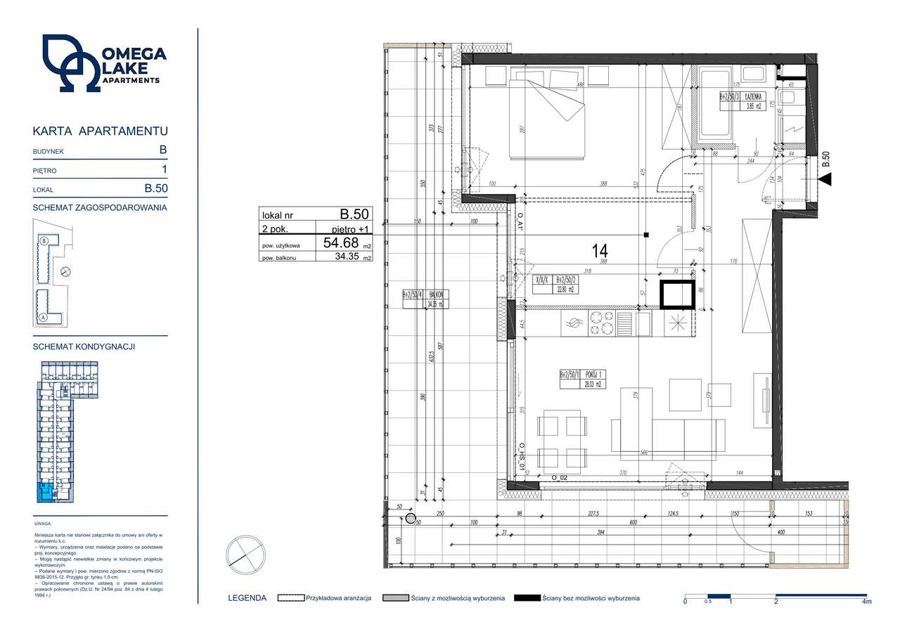 B.50 Omega Lake Apartments – luksusowe apartamenty nad jeziorem Ukiel - Pełny obrazek: 4/18