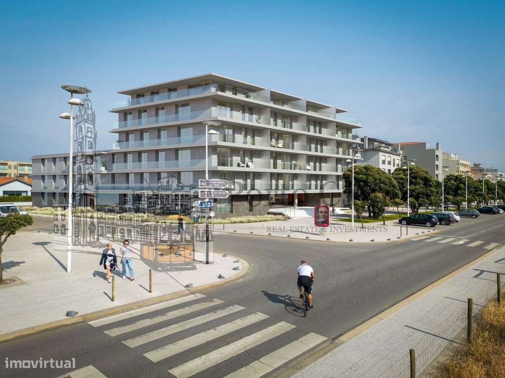 Excelente Apartamento T1 com vista Mar na Vila do Conde - Grande imagem: 4/21
