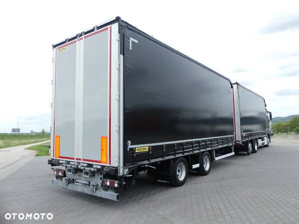 Mercedes-Benz ACTROS 2545 MP4 / EURO 6 / ZESTAW TANDEM 7,70+7,70 / - 8