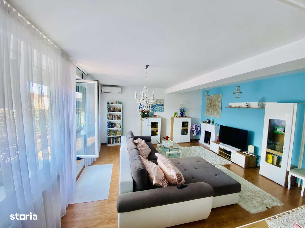 Apartament 2 camere, balcon si terasa 78 mp